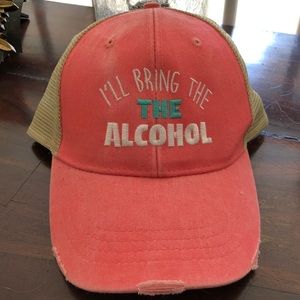 NEVER WORN: ‘I’ll bring the Alcohol’ hat